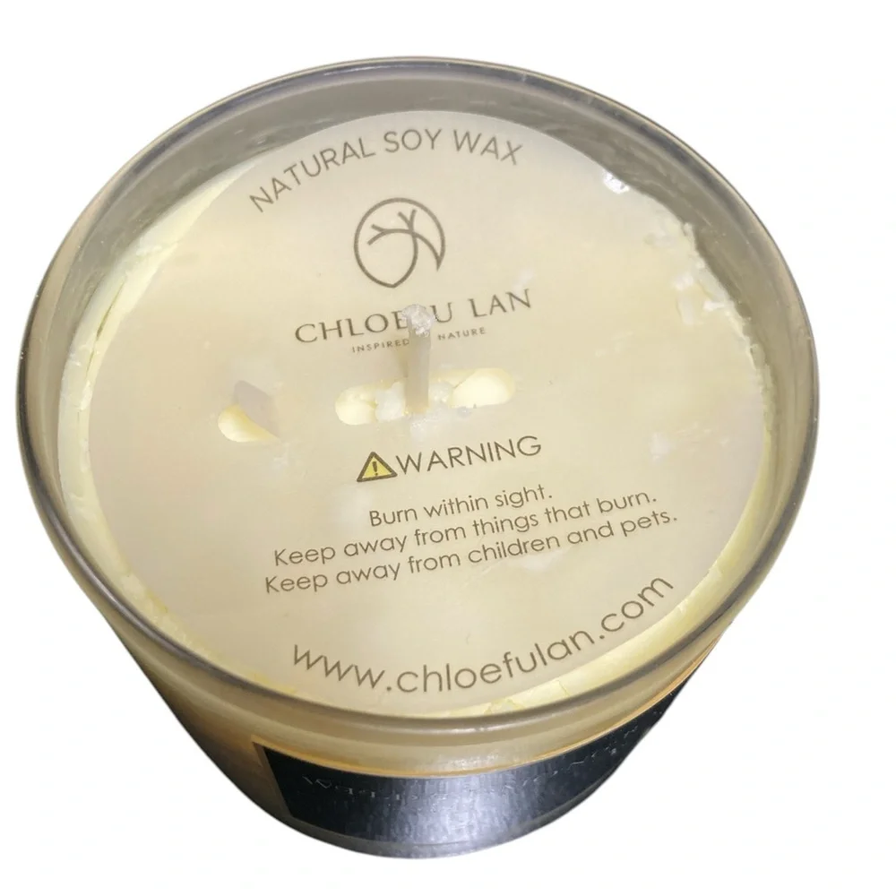 Chloefu L’an Scented Lemongrass Soy Candle, 7.1 oz